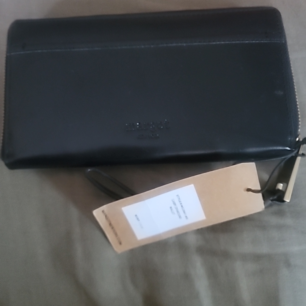 Margot Black Leather Women's Wallet